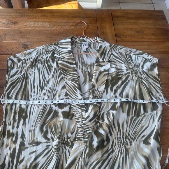 Worthington time warp marble lightweight blouse size XL - Picture 7 of 7
